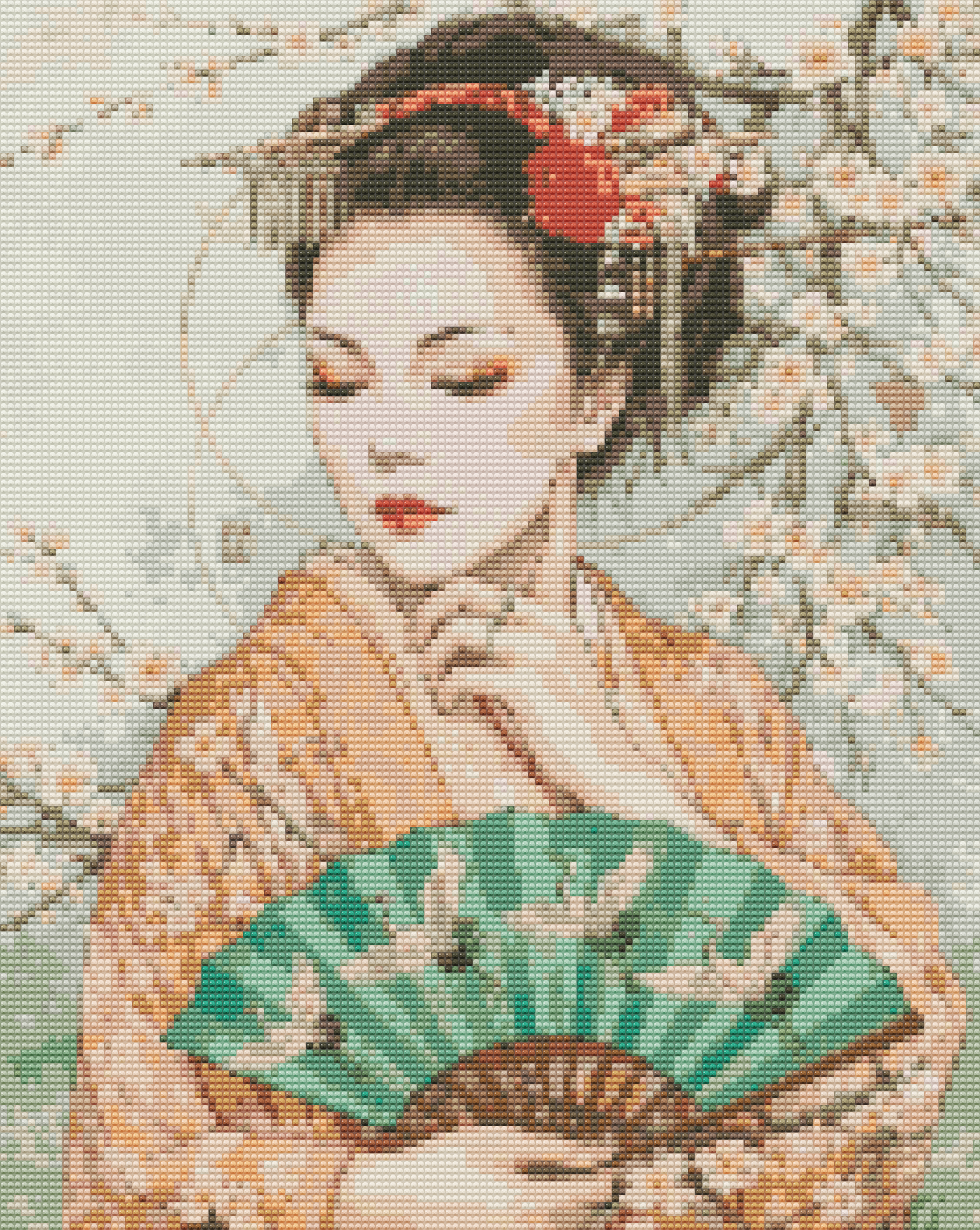 40x50cm Round Diamond Painting Kit