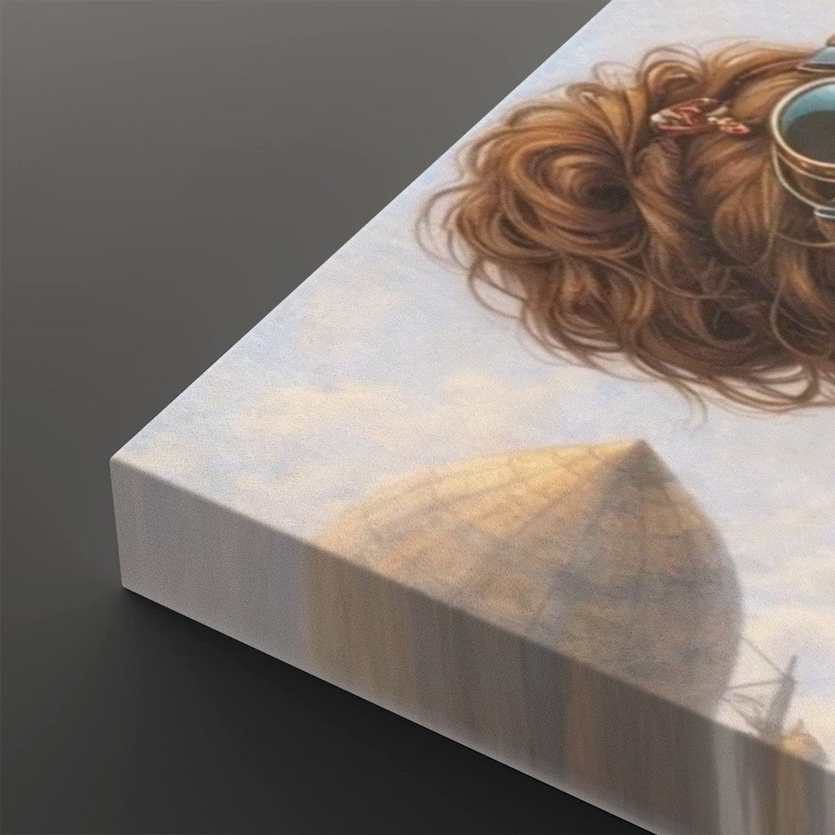 Canvas Prints Wall Art Steampunk Woman