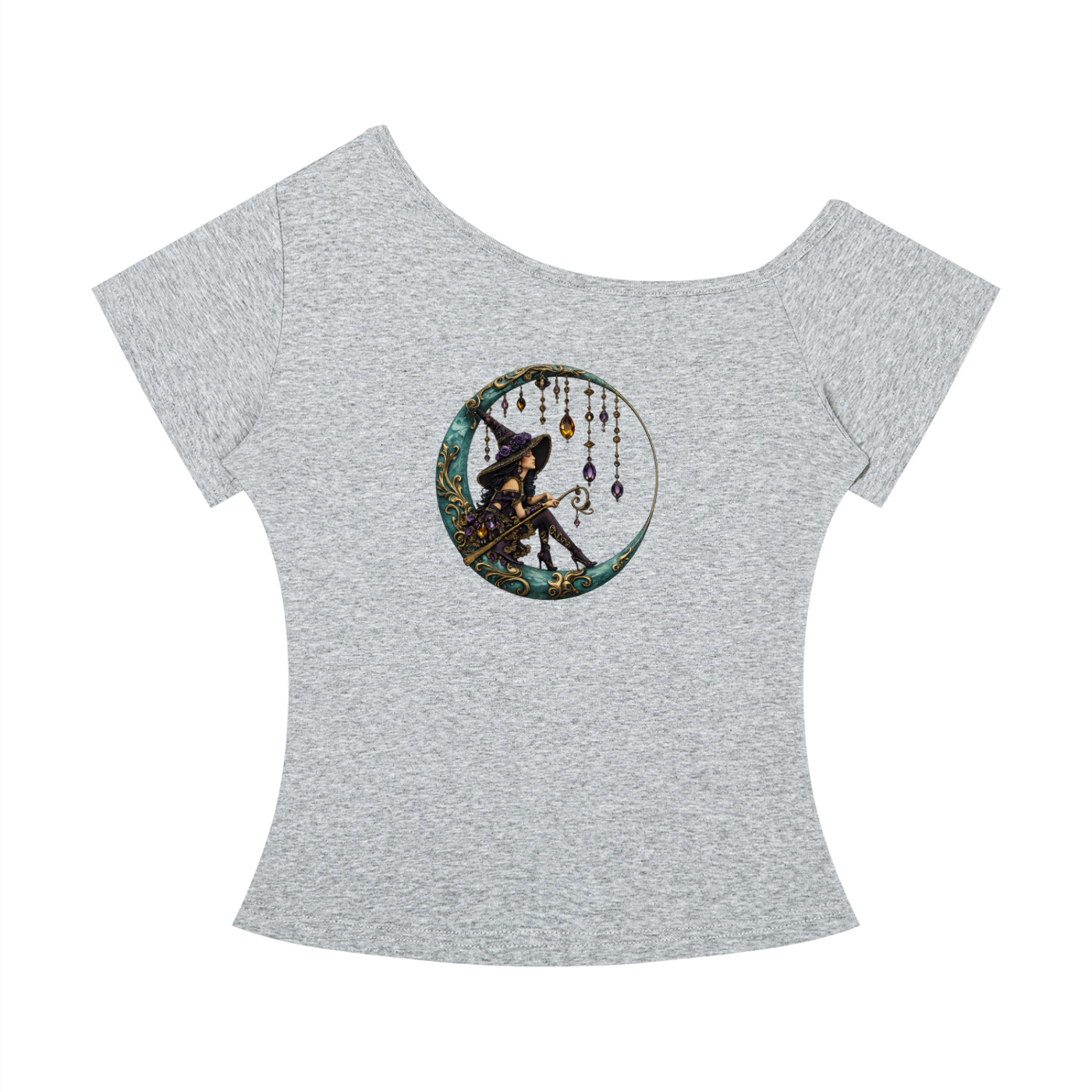Multi Option Women’s Off-the-Shoulder T-Shirt