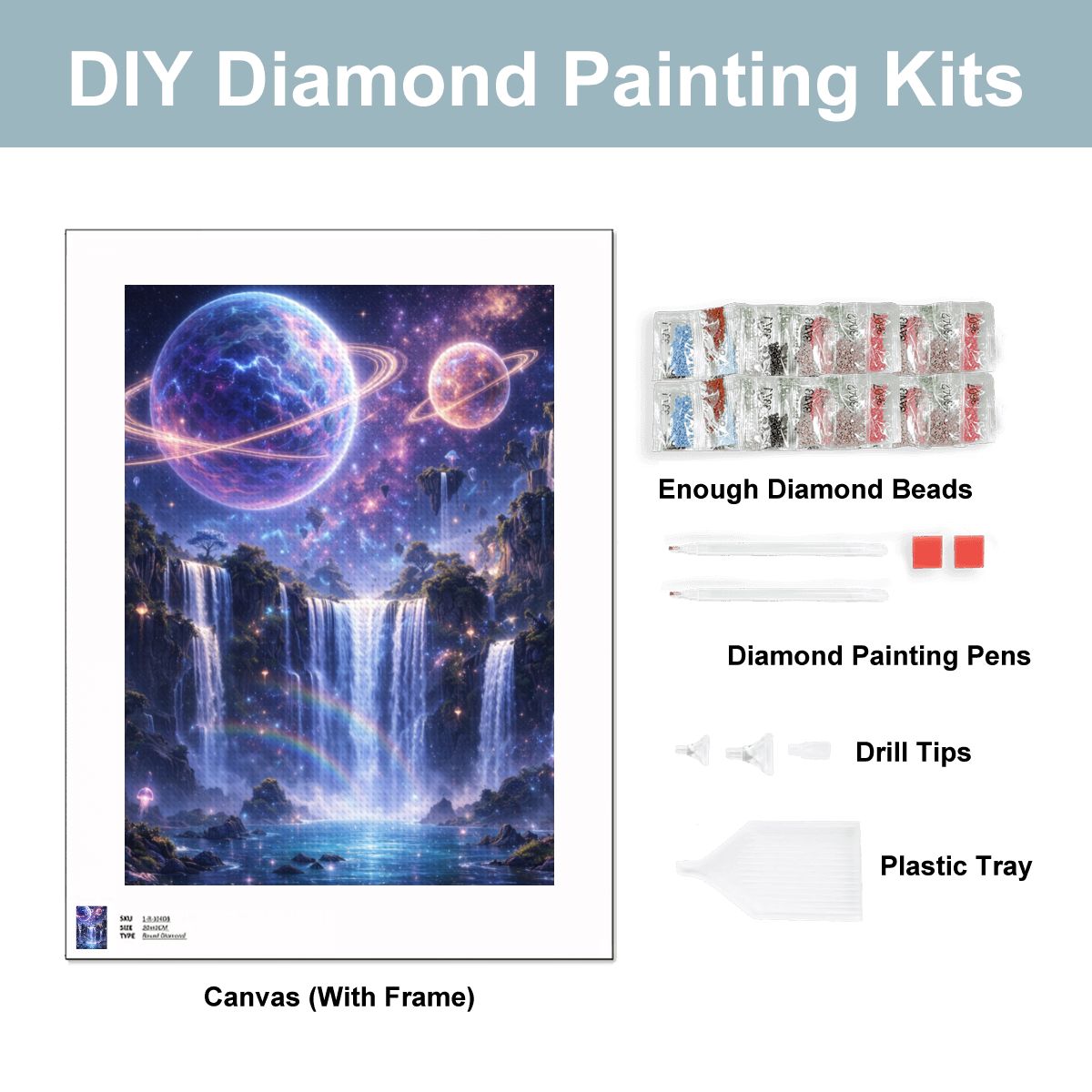 Diamond Art Painting 12x16 Ethereal World