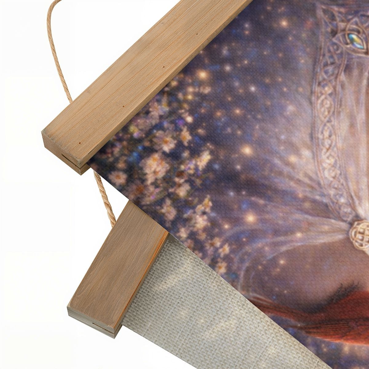 Linen Canvas Wall Art Love of Birds