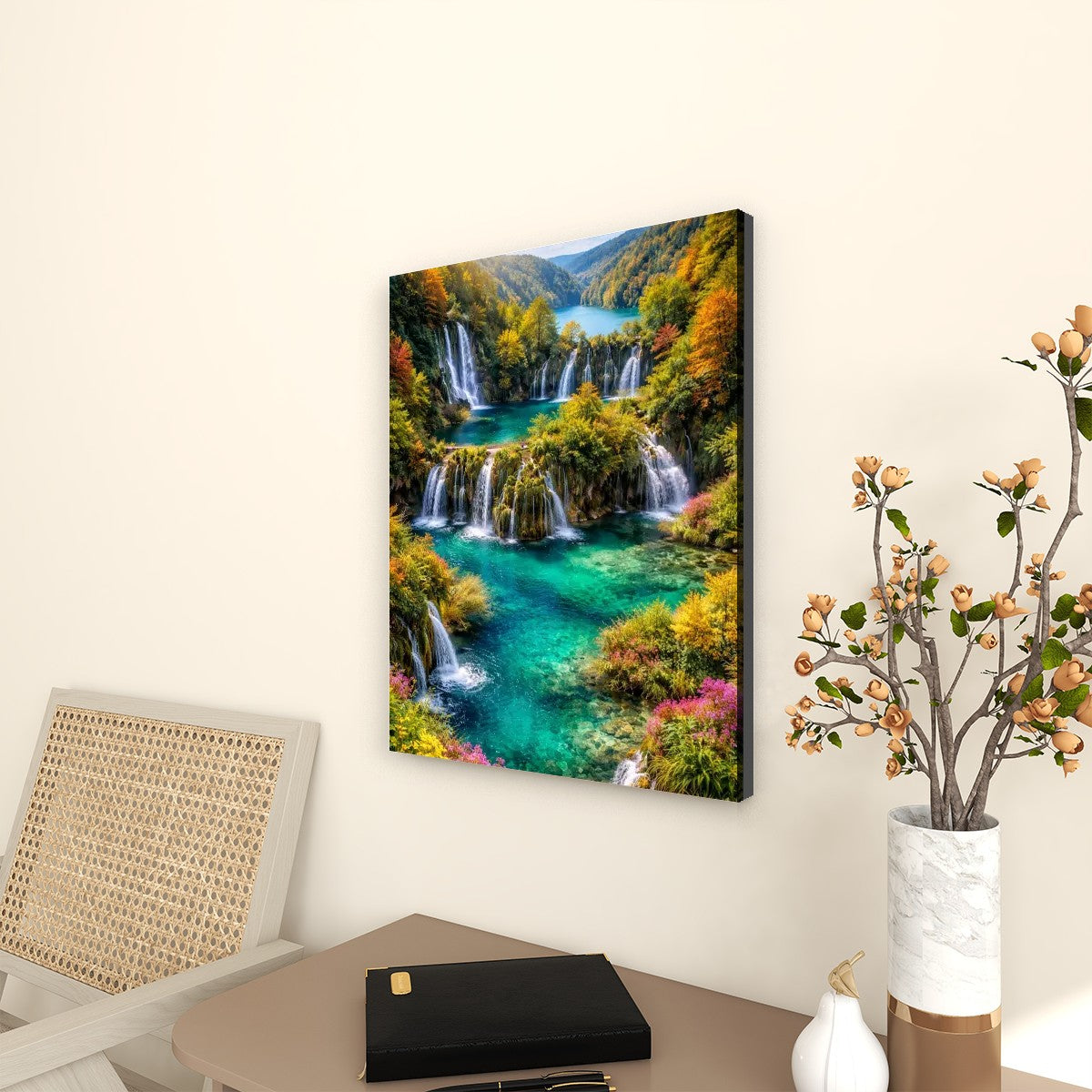 Canvas Prints Wall Art Waterfall Collection