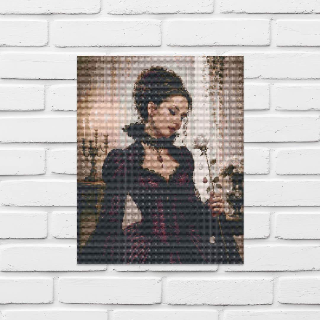 40x50cm Round Diamond Painting Kit