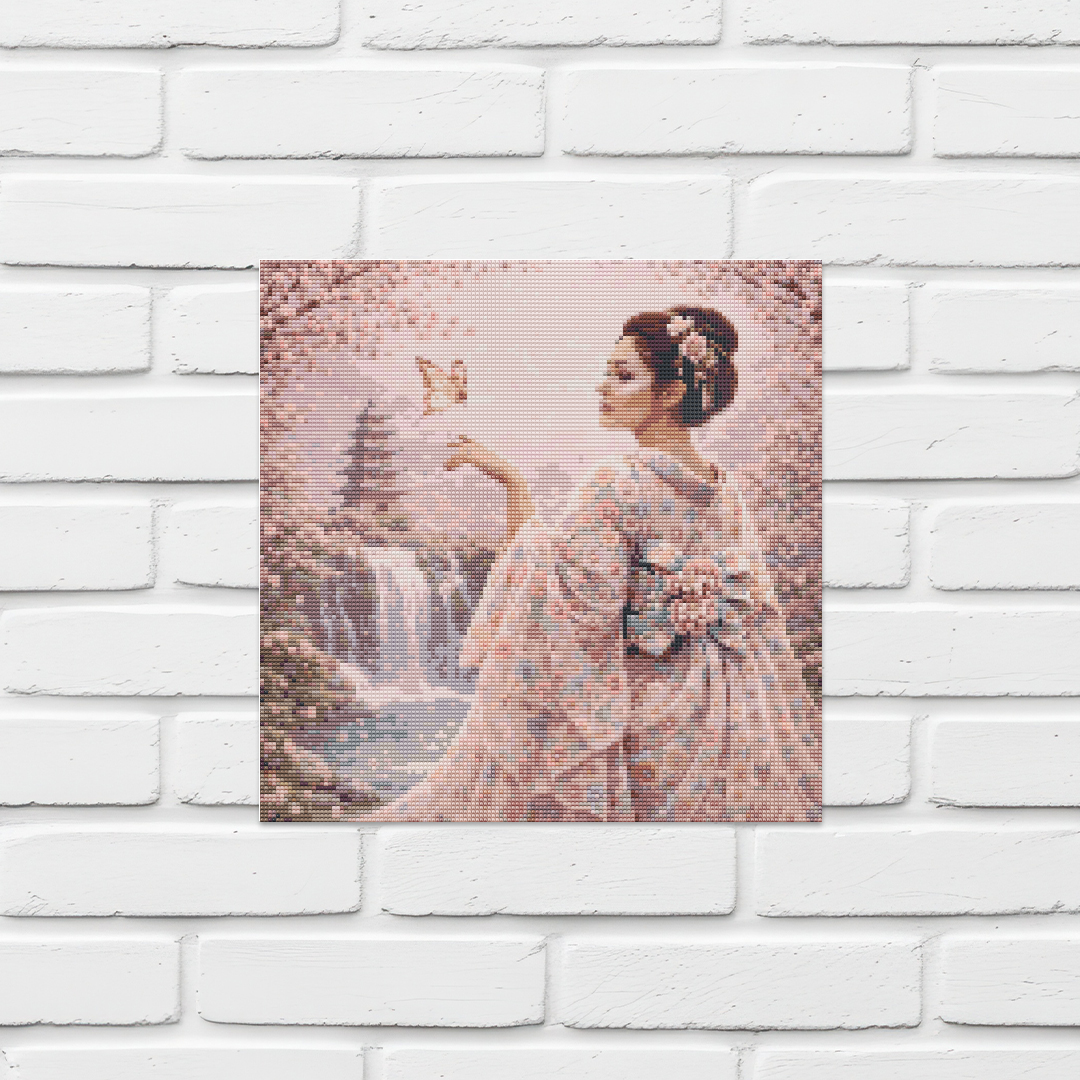 40x40cm Round Diamond Painting Kit