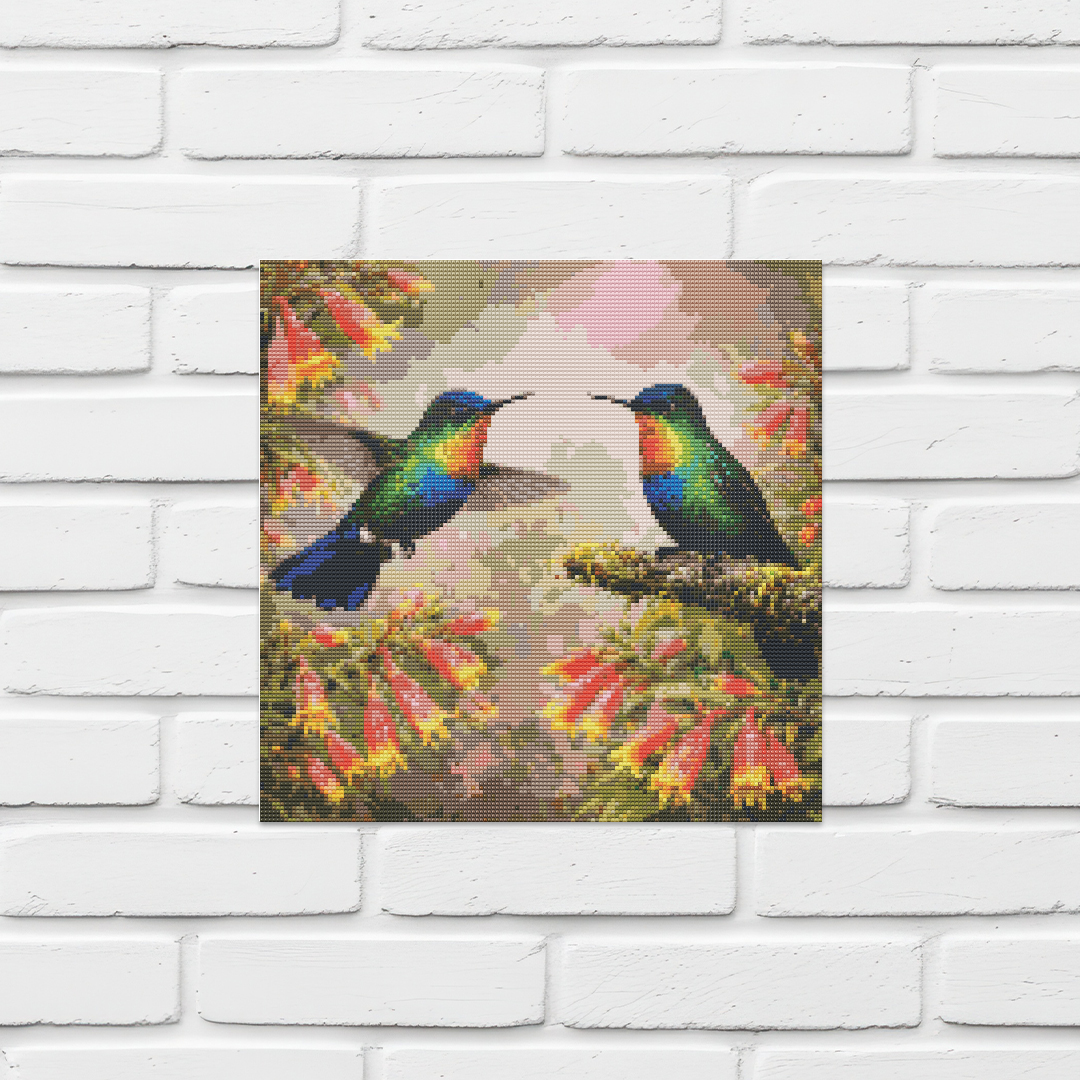 Fiery-throated hummingbird