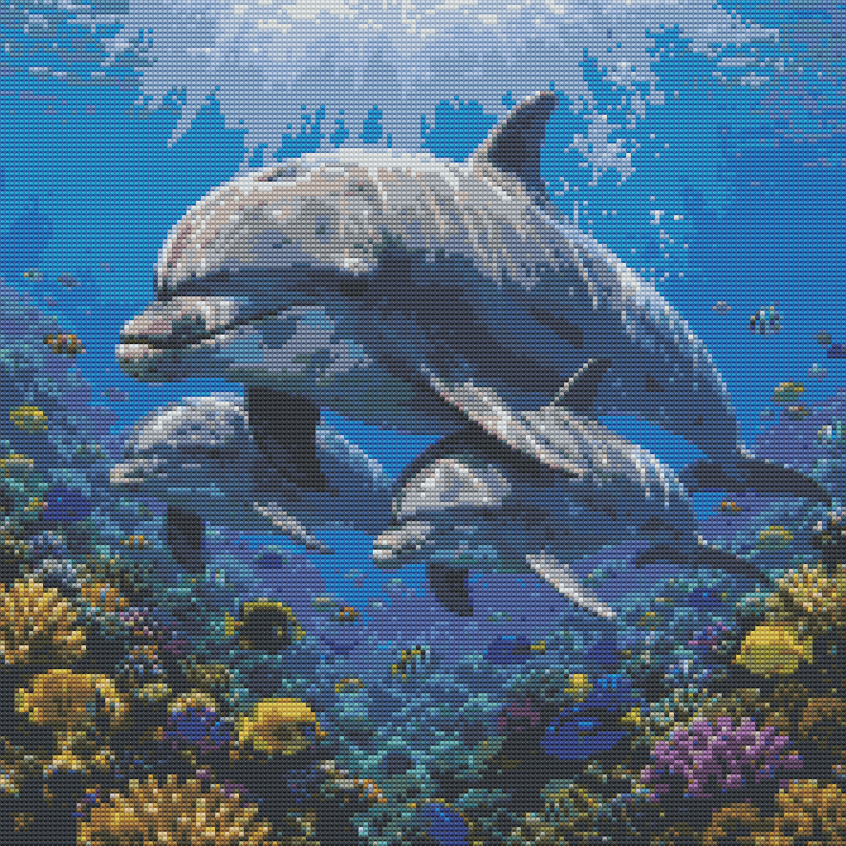50x50cm Round Diamond Painting Kit