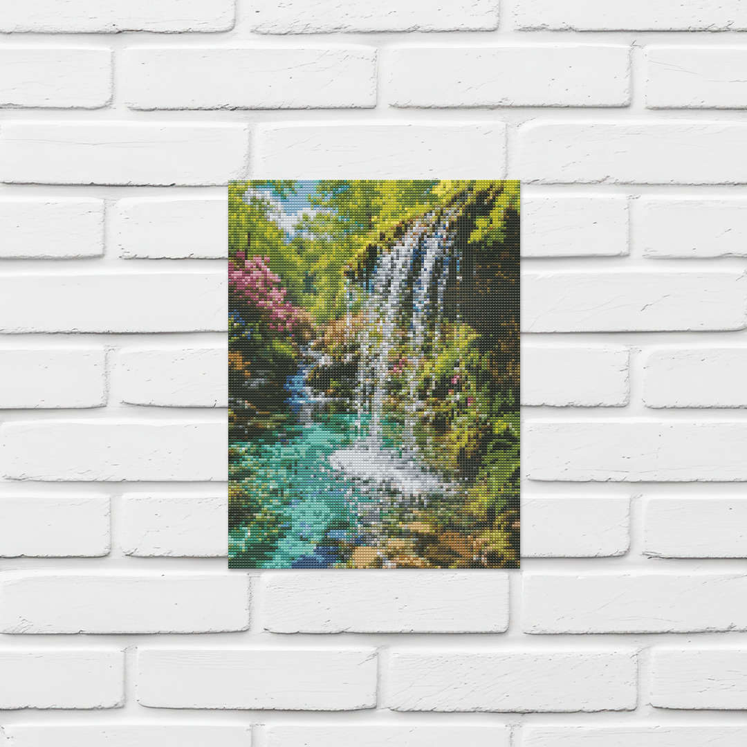 30x40cm Round Diamond Painting Kit