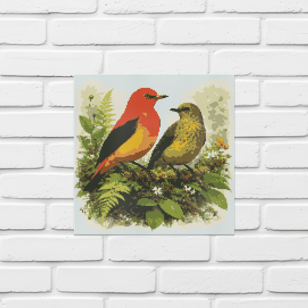 Flame Bowerbird
