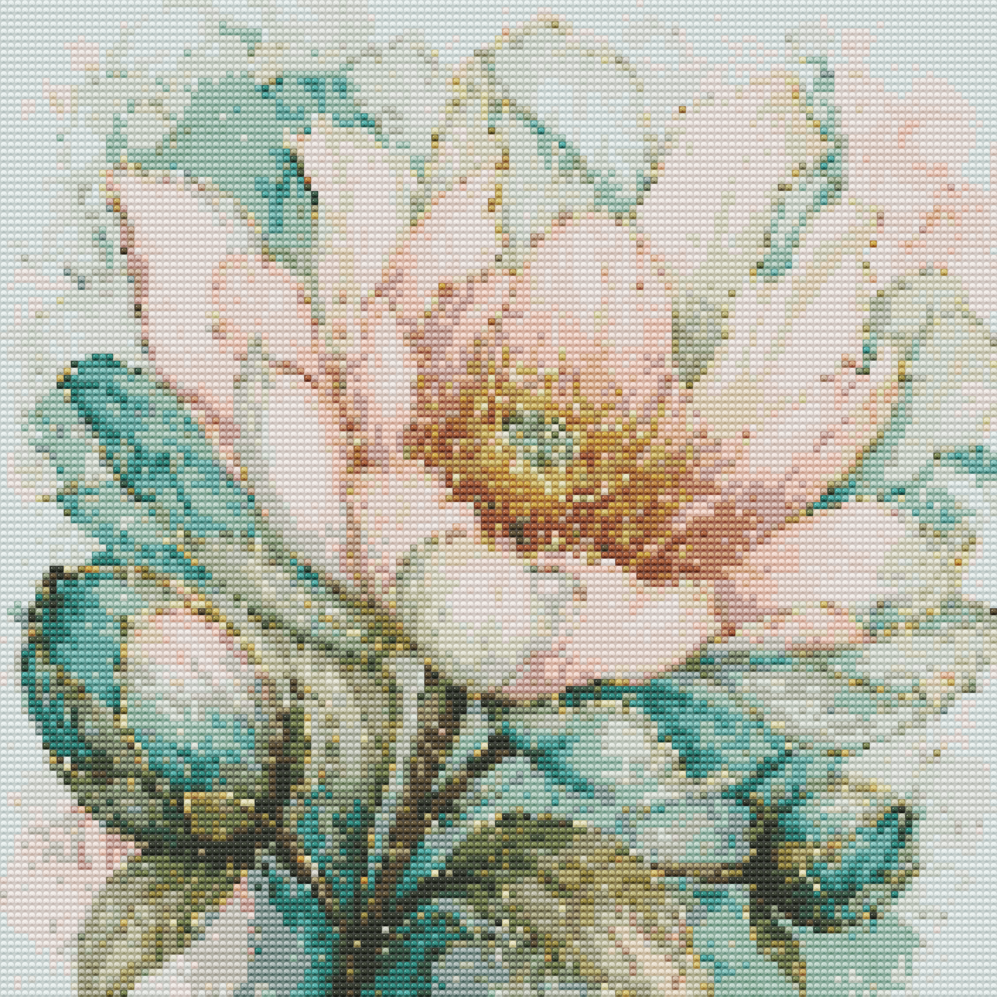 40x40cm Round Diamond Painting Kit