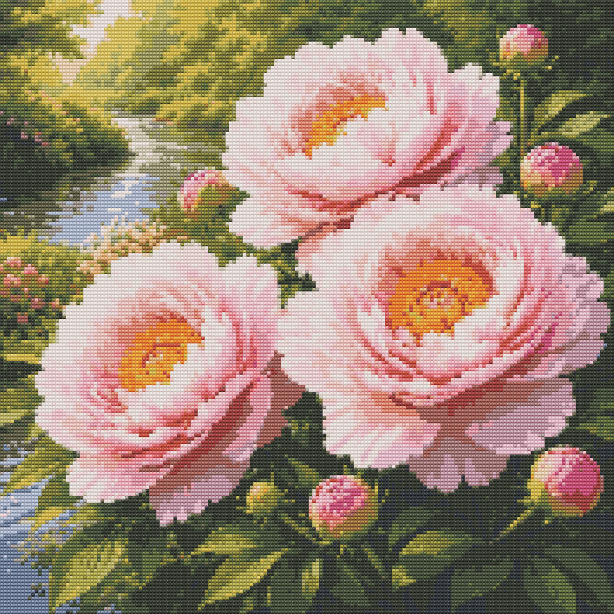 50x50cm Round Diamond Painting Kit