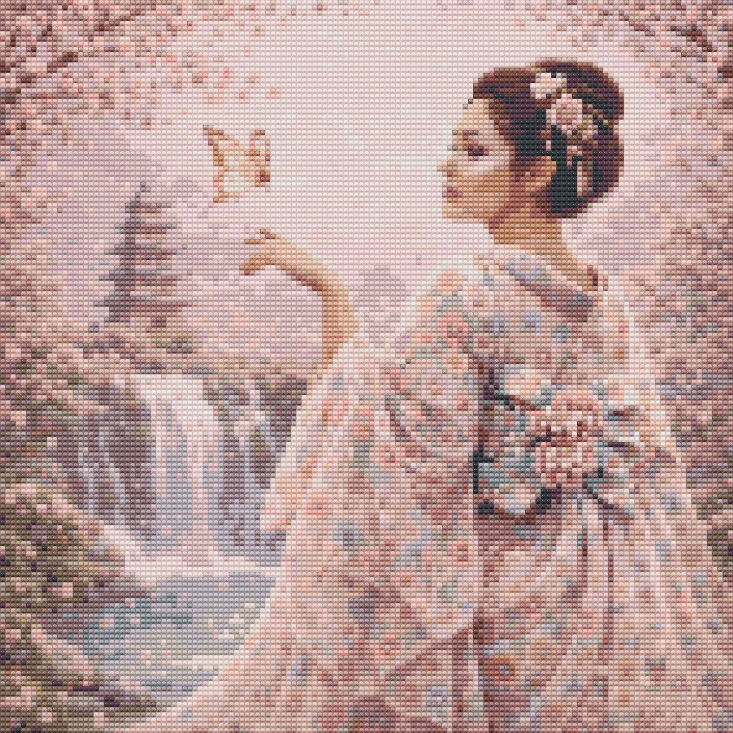 40x40cm Round Diamond Painting Kit