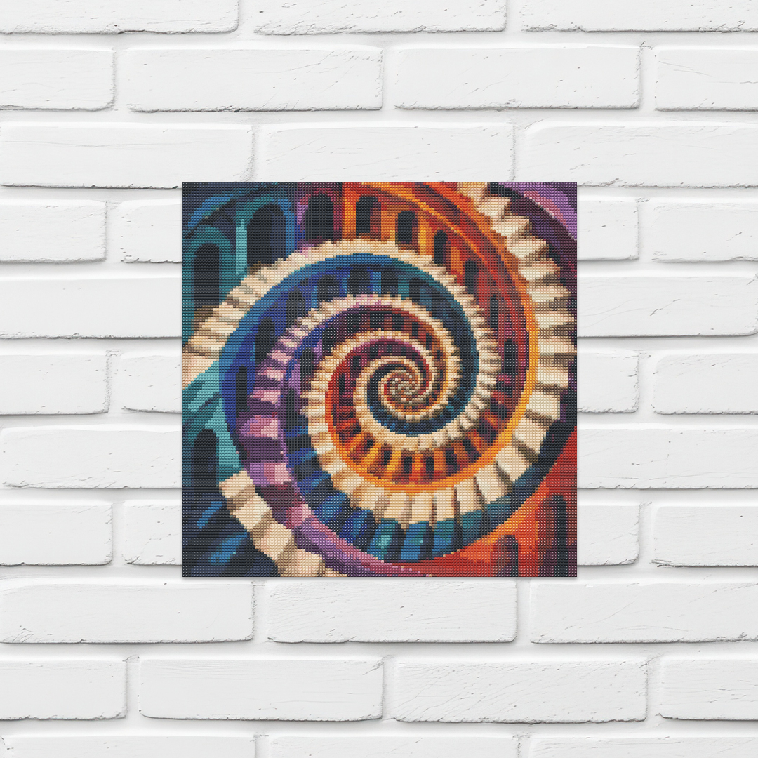 40x40cm Round Diamond Painting Kit