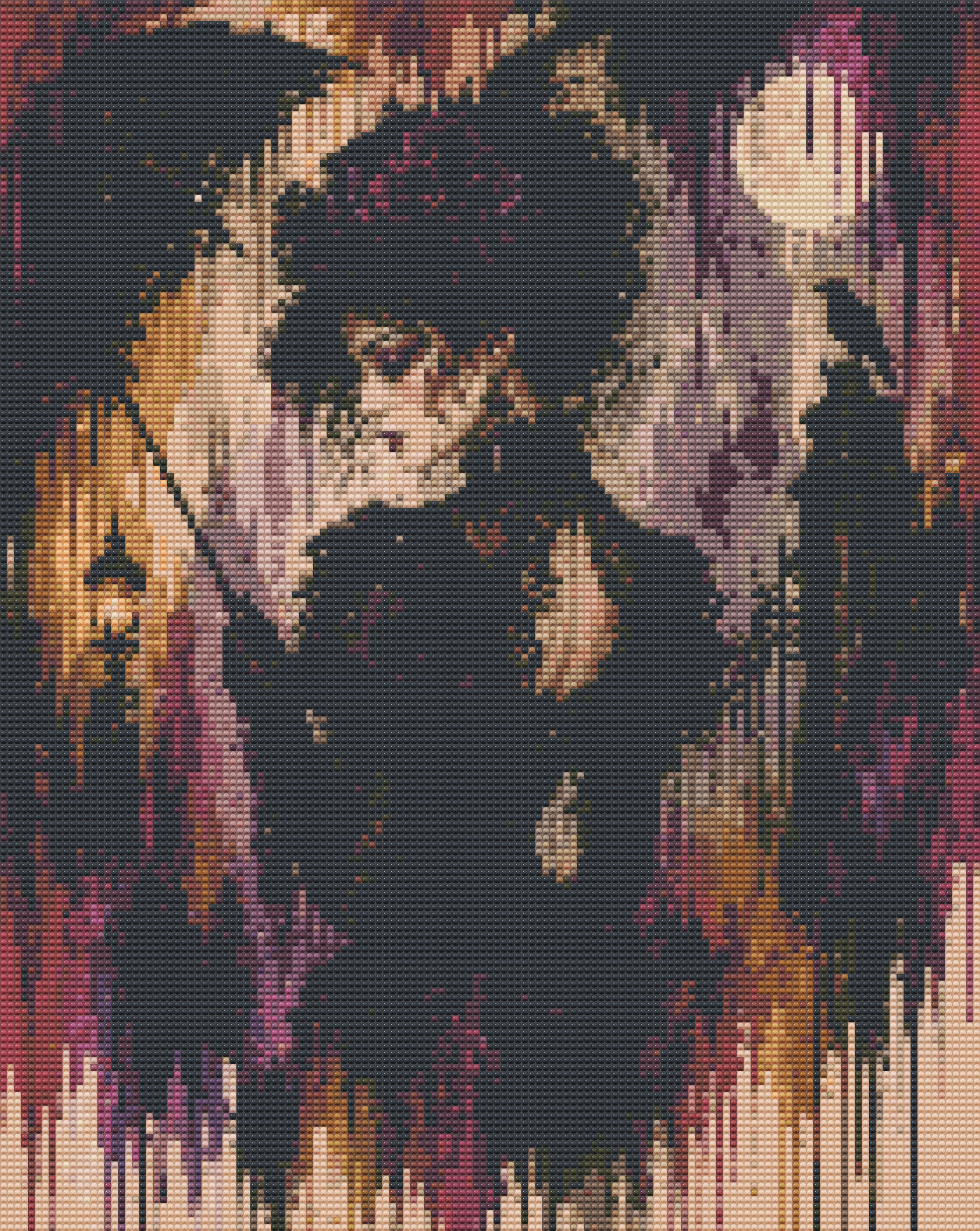 40x50cm Round Diamond Painting Kit