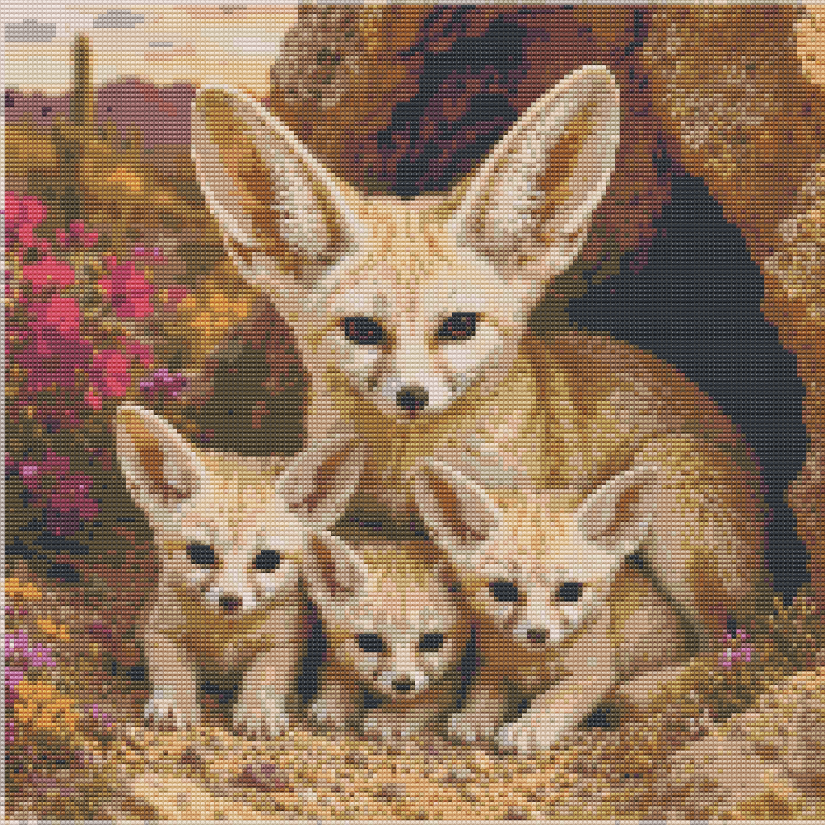 50x50cm Round Diamond Painting Kit