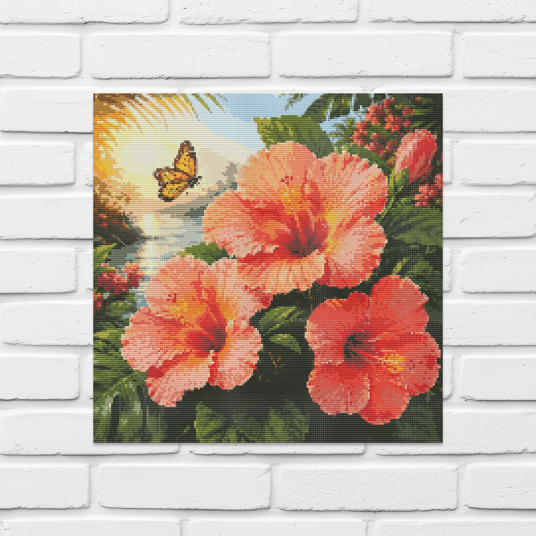 50x50cm Round Diamond Painting Kit