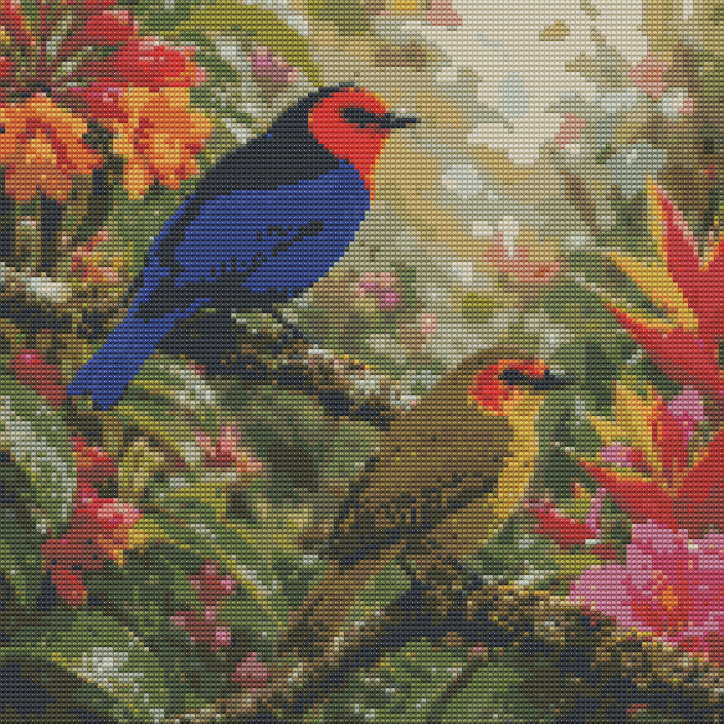 Flame-faced Tanager