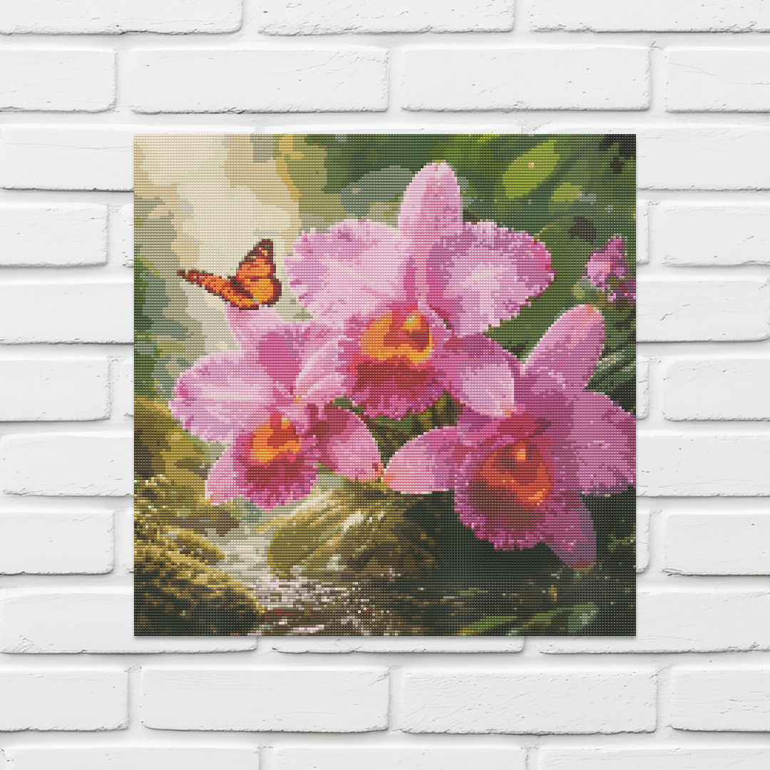 50x50cm Round Diamond Painting Kit