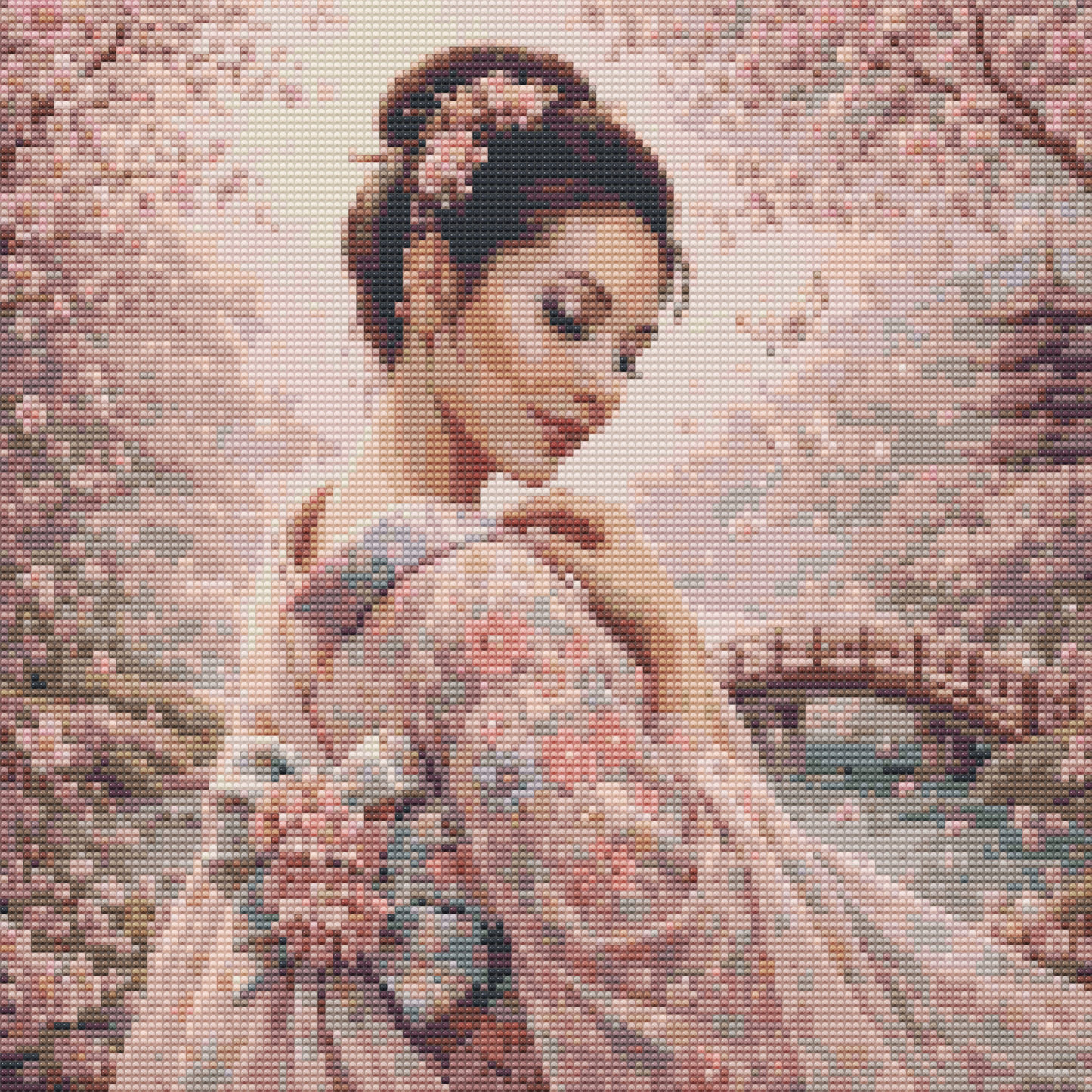 40x40cm Round Diamond Painting Kit
