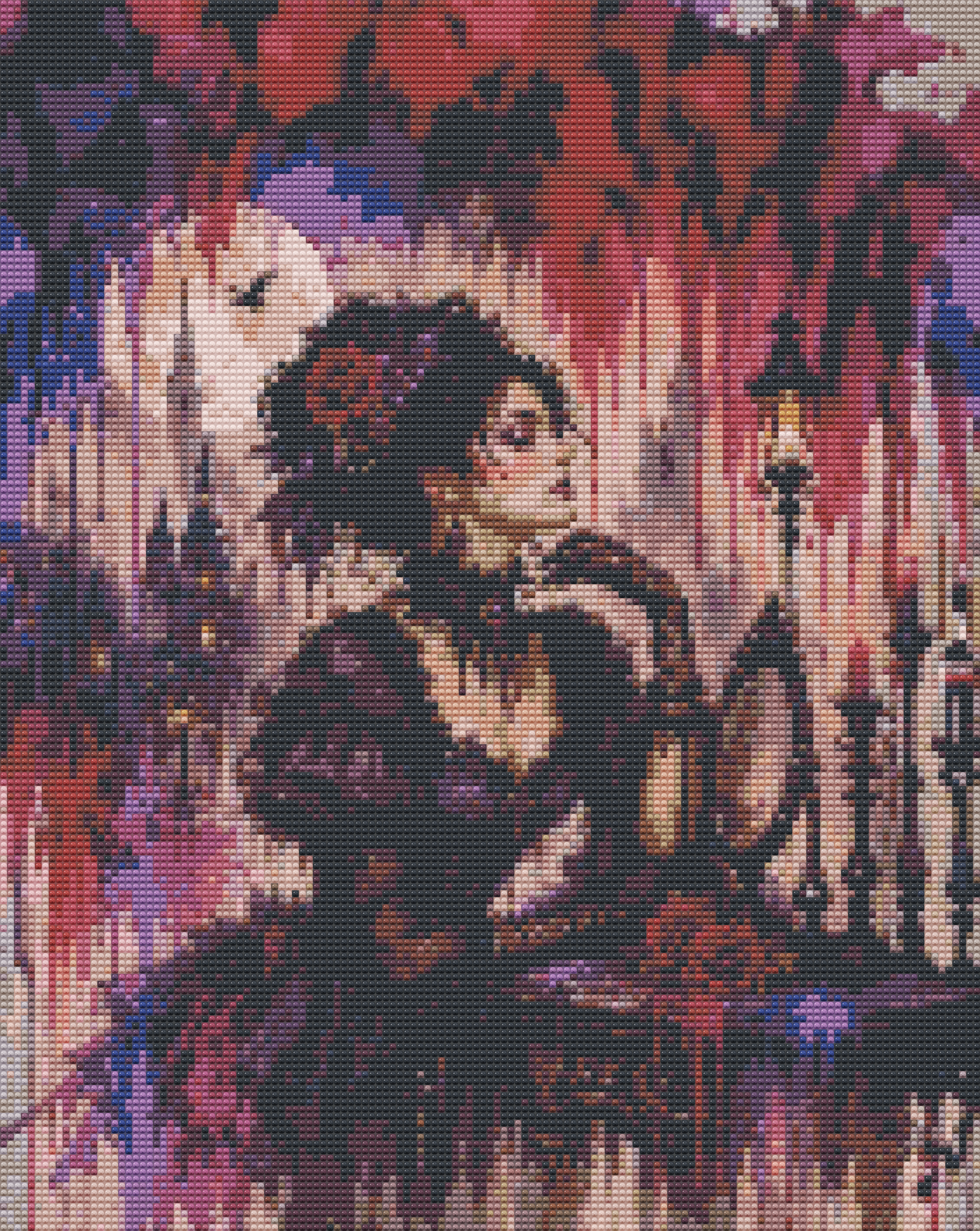 40x50cm Round Diamond Painting Kit