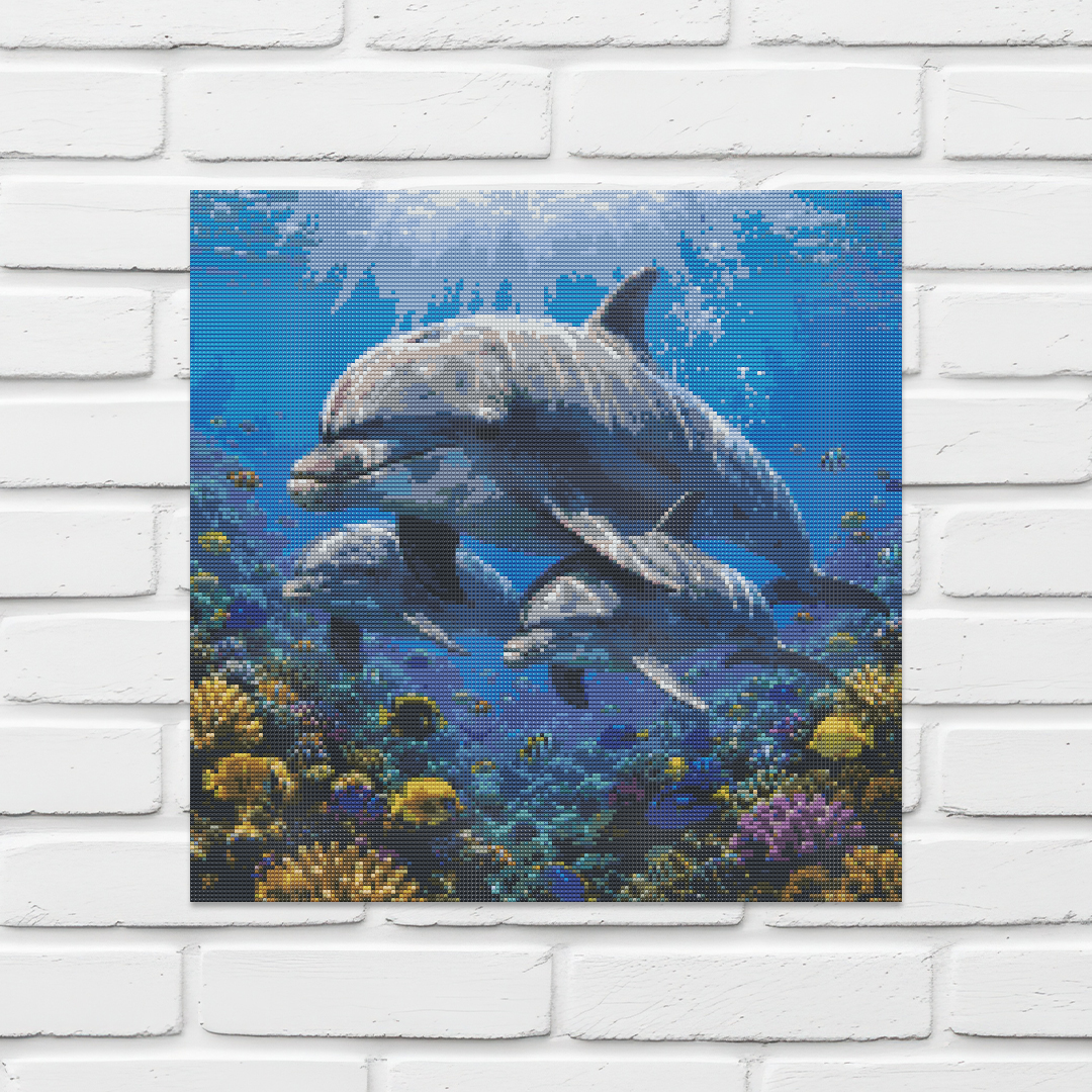 50x50cm Round Diamond Painting Kit