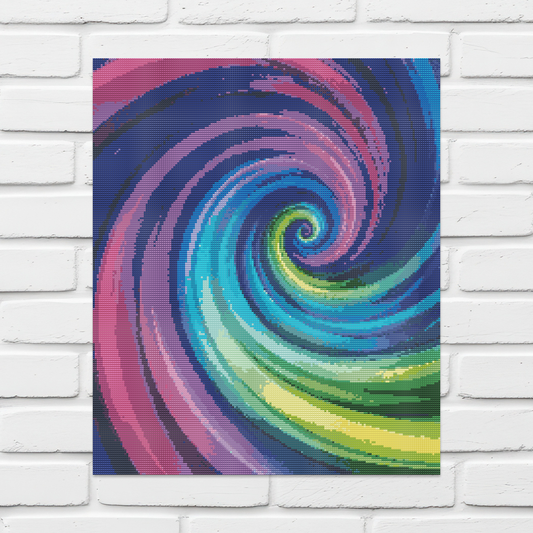 50x60cm Round Diamond Painting Kit