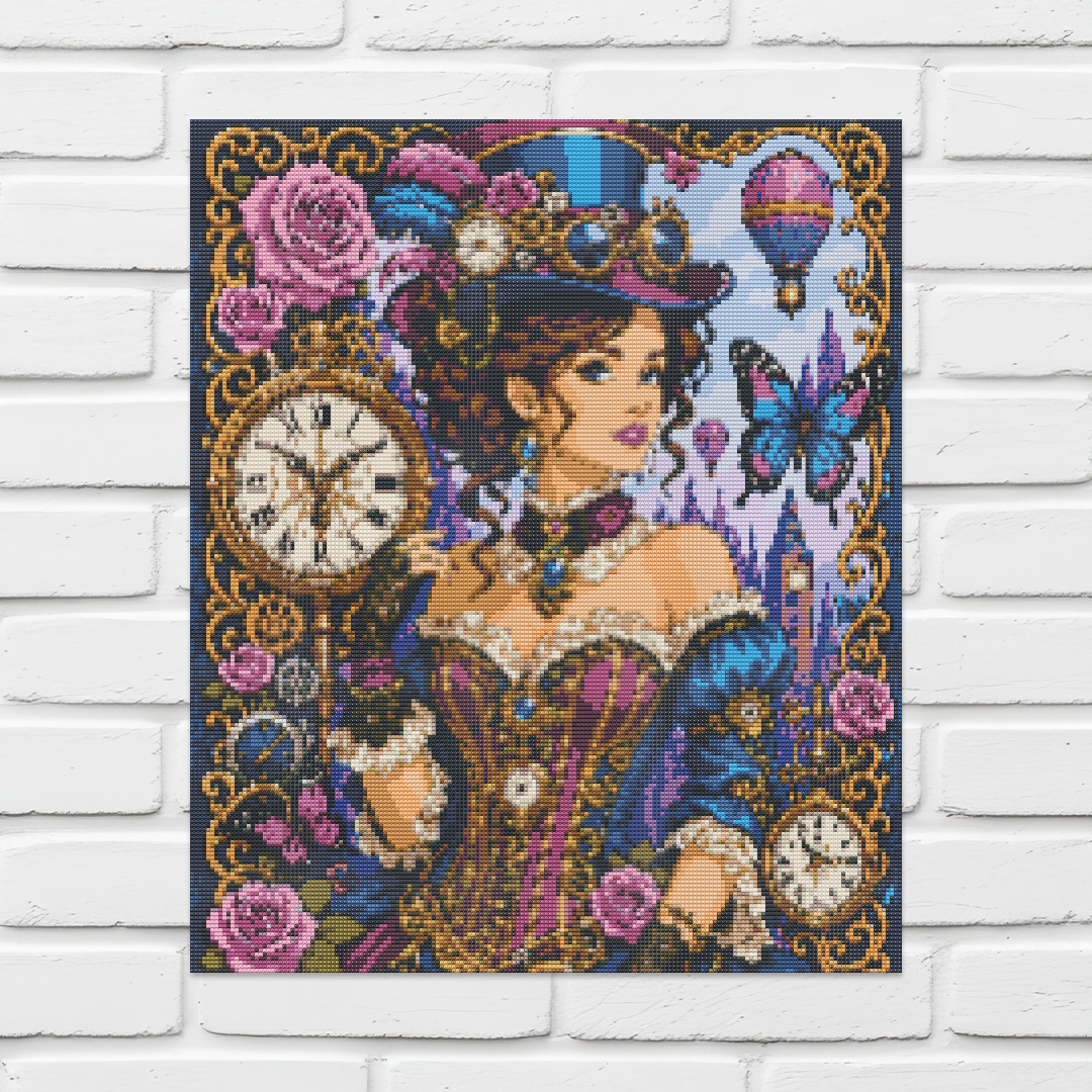 50x60cm Round Diamond Painting Kit